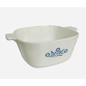 Vintage Corning Ware P-1 3/4-B Blue Cornflower 1-3/4 Quart Casserole Dish No Lid